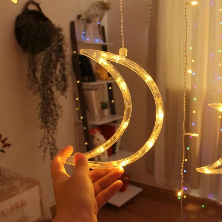 Curtain String Lights | Moon Star 3.5m Plug-In