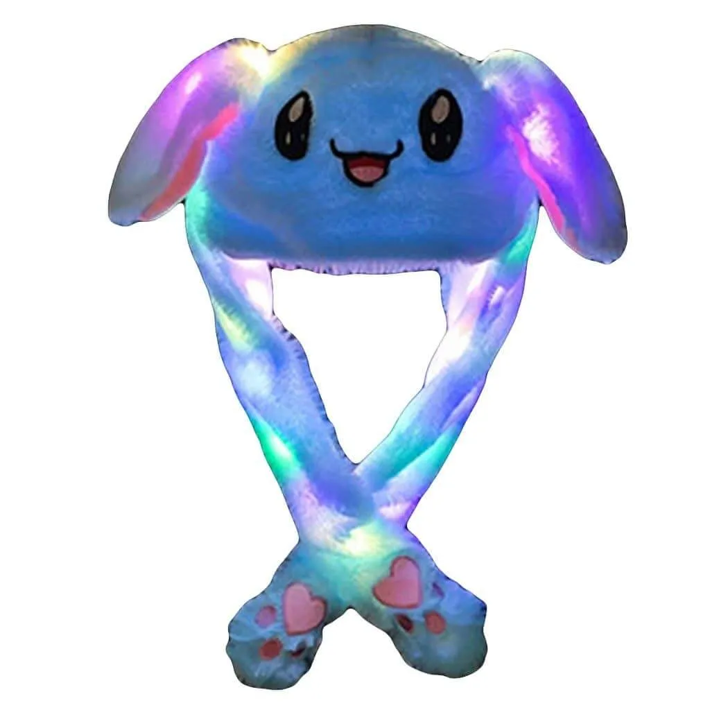 Cute Flashing Move-able Ears Hat