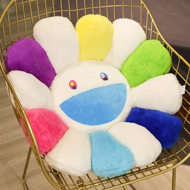 Cute Smile Sunflower Plush Toy