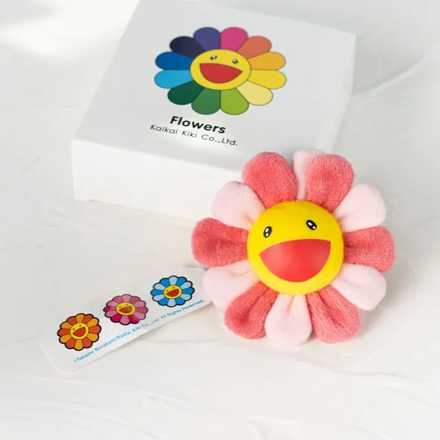 Cute Smile Sunflower Plush Toy