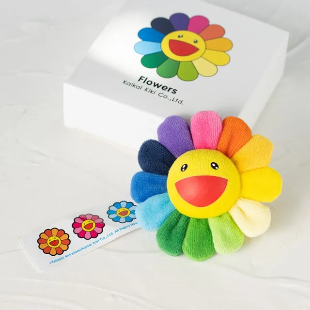 Cute Smile Sunflower Plush Toy