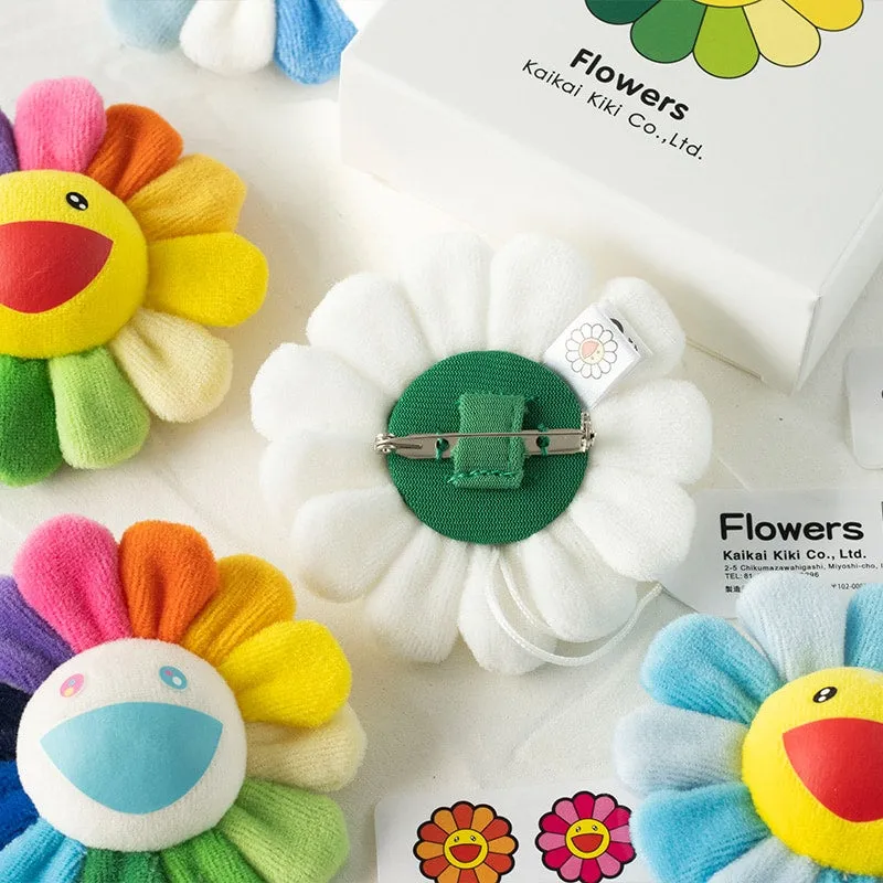 Cute Smile Sunflower Plush Toy