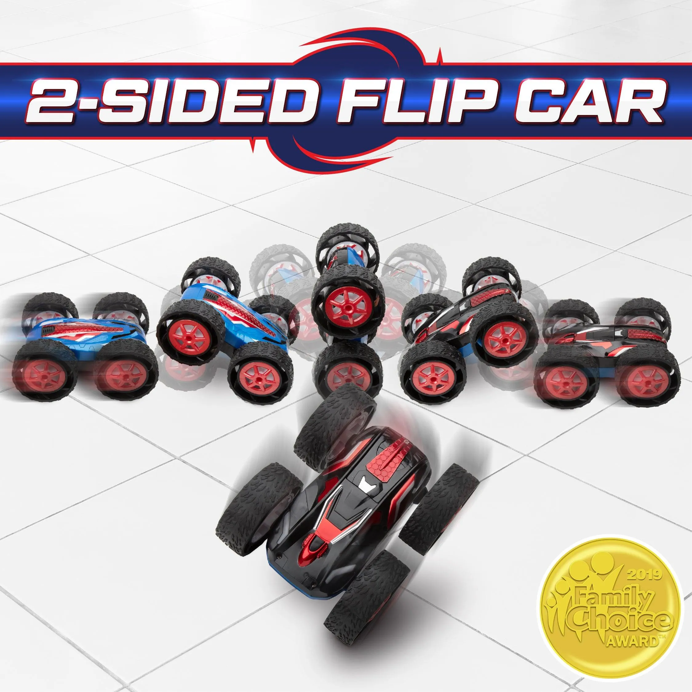 Cyclone Double Sided Flipping RC Car