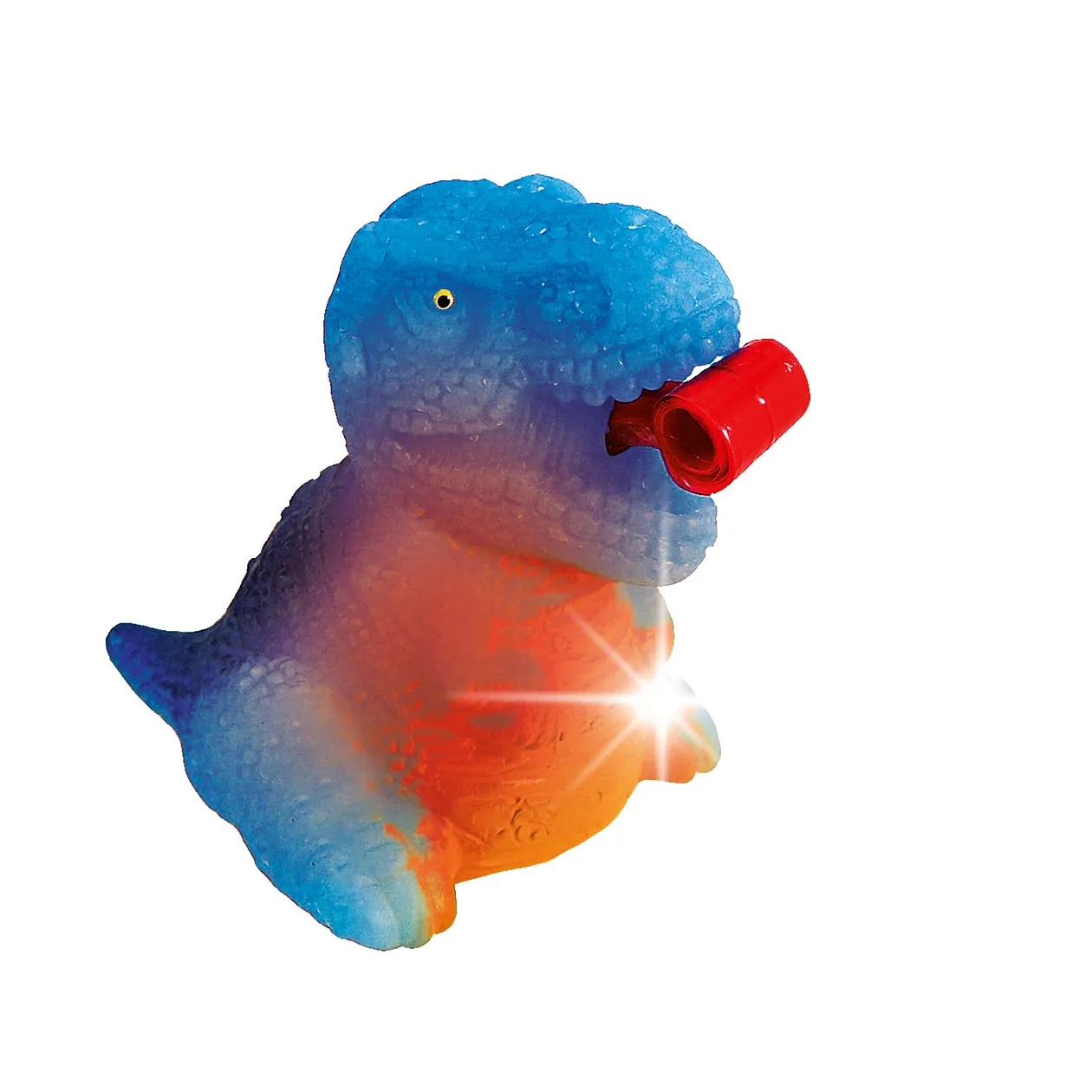 Depesche Dino World Squeeze Dino with Light (1pc)