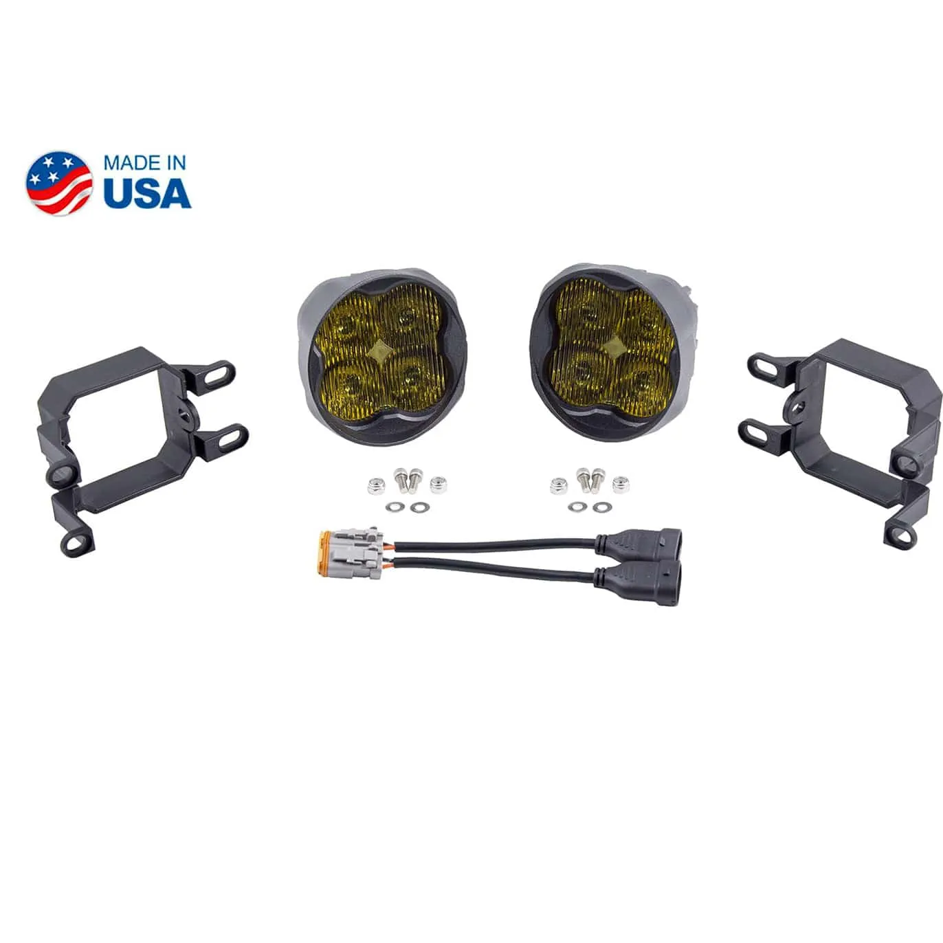 Diode Dynamics SS3 Amber LED Fog Light Kit | 2023-2016 Toyota Tacoma