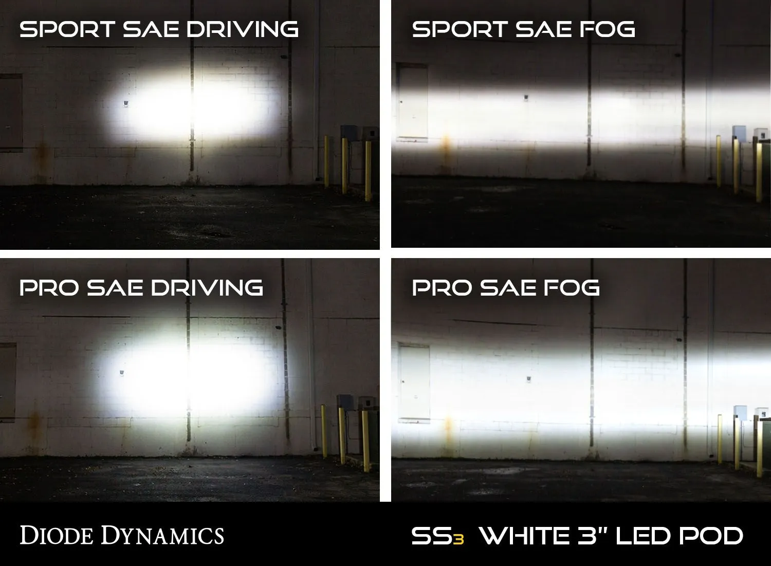 Diode Dynamics SS3 LED Fog Light Kit - 2010  4Runner