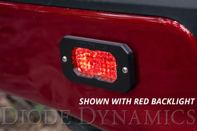 Diode Dynamics Stage Series 2in LED Pod Sport - White Combo Flush RBL (Single)
