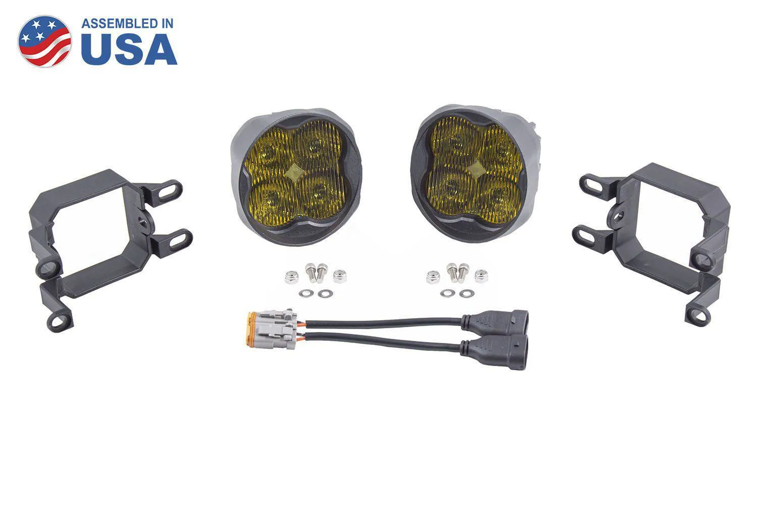 Diode Dynamics Yellow/Amber SS3 LED Fog Light Kit | 2012-2015 Toyota Tacoma