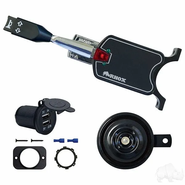 EZGO Electric RXV Street-Legal LED Light Kit | RHOX®