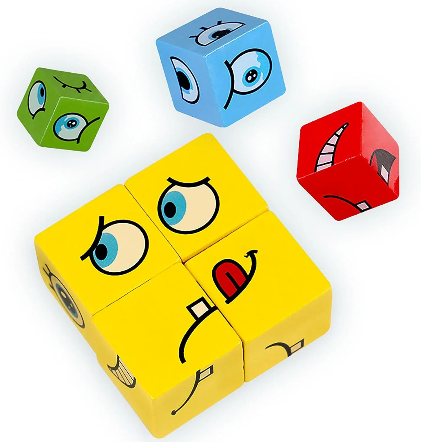 Face Change Rubik's Cube Game