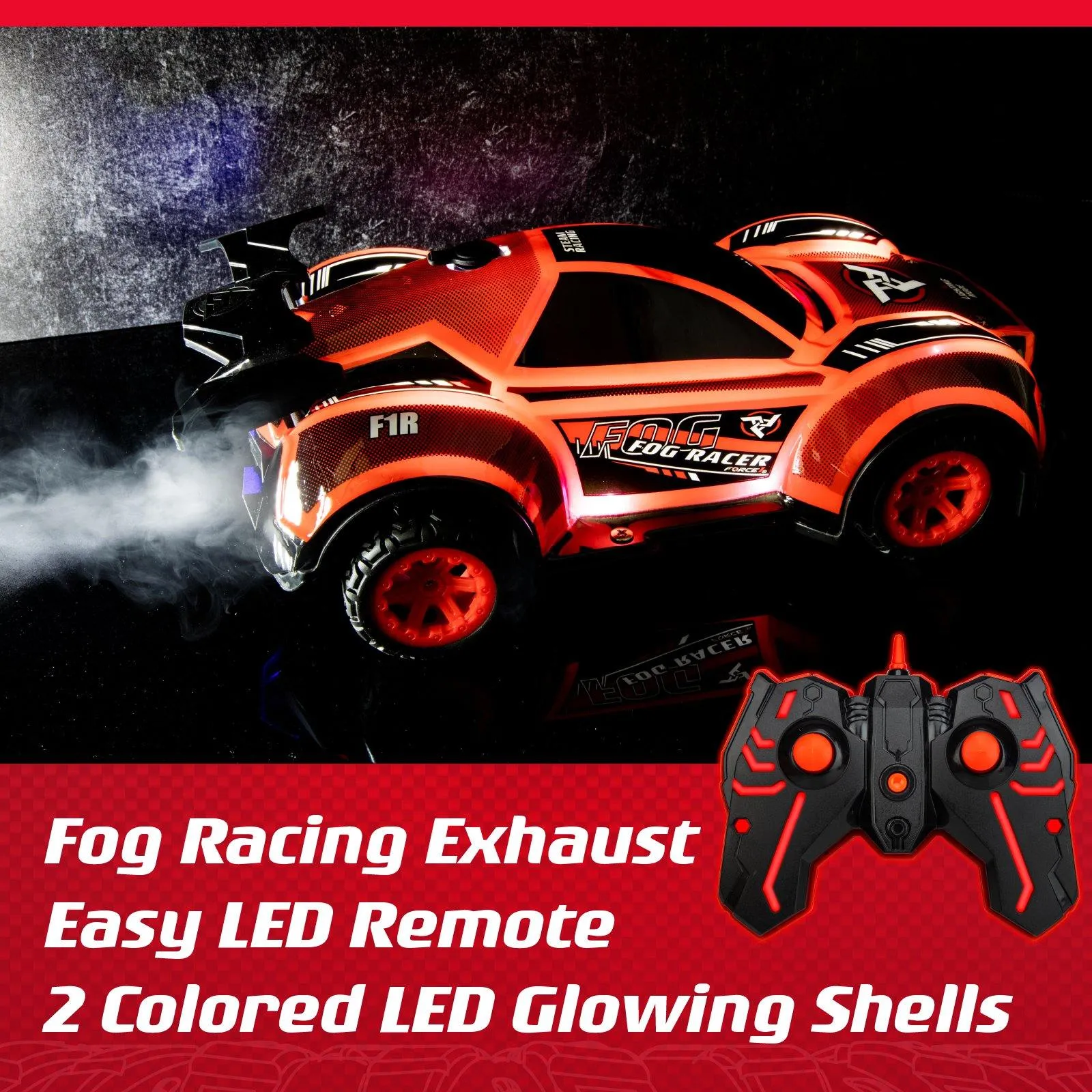Fog Racer LED RC Car