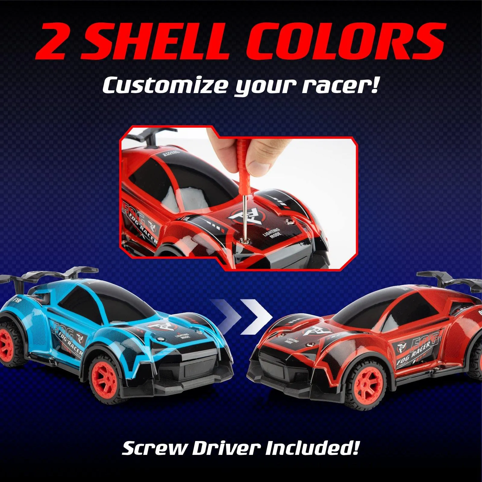 Fog Racer LED RC Car
