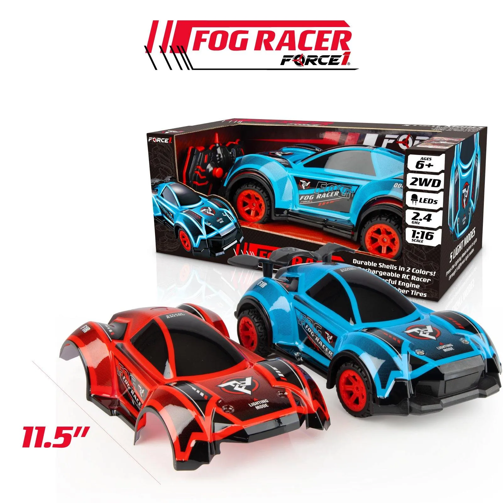 Fog Racer LED RC Car