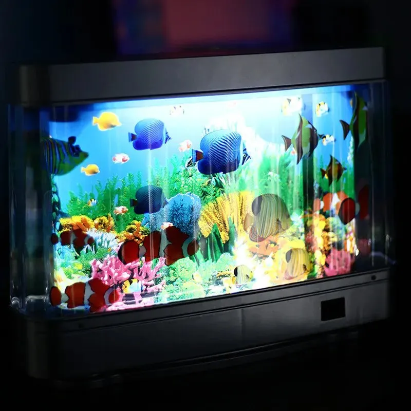 Fun Tropical Fish Aquarium Tank Lamp Toy