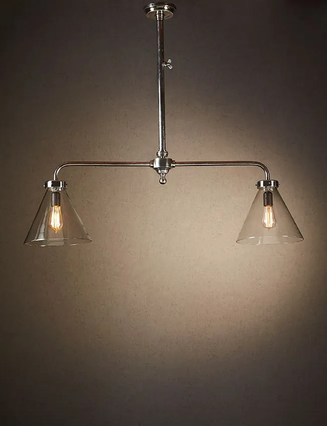 Gadsden Two Arm Hanging Lamp