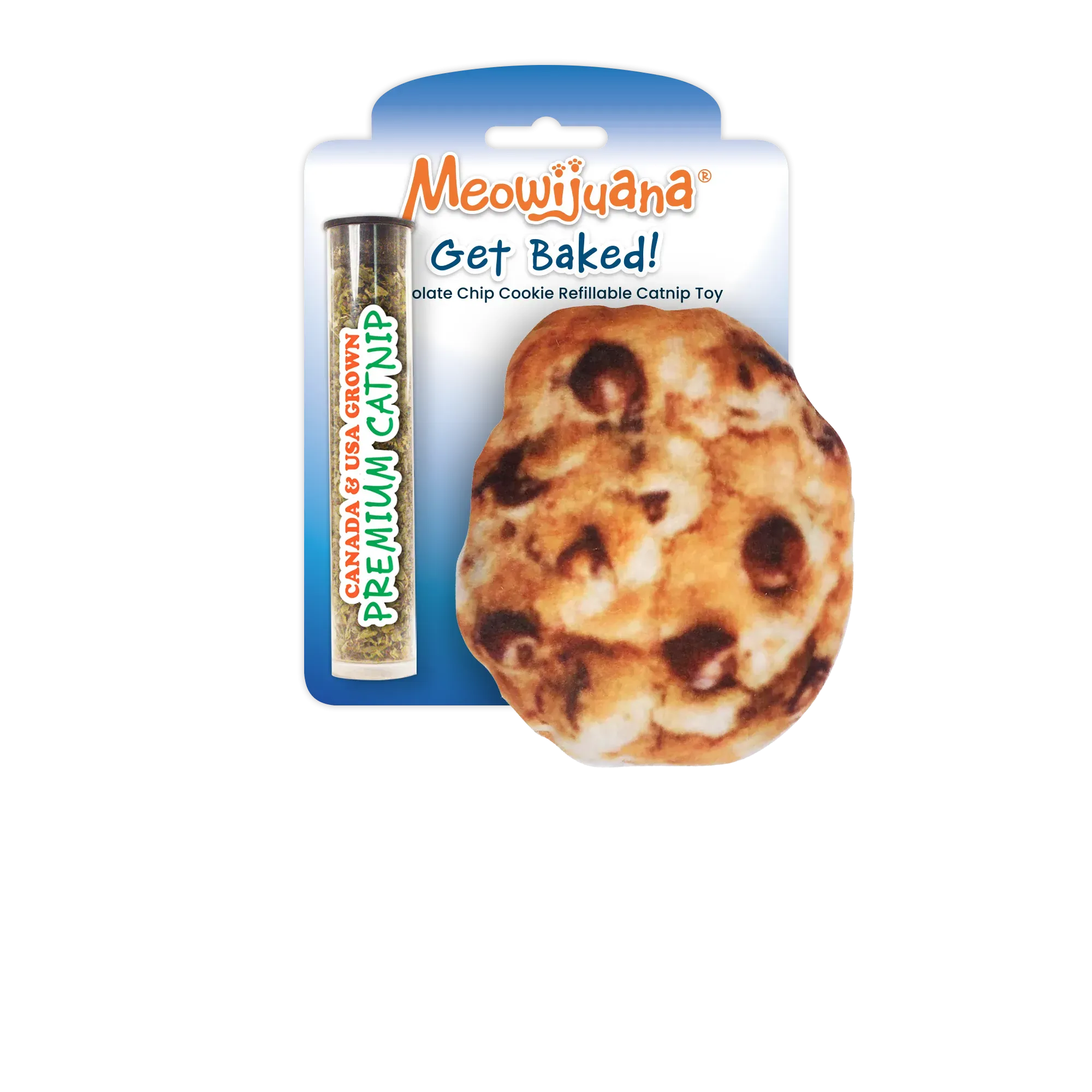 Get Baked Cookie Refillable Cat Toy