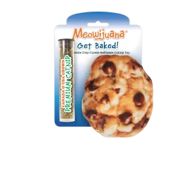 Get Baked Cookie Refillable Cat Toy