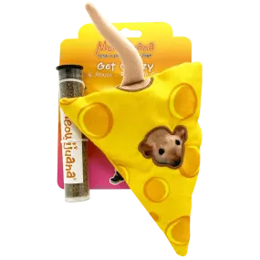 Get Cheezy Cheese & Mouse Refillable Cat Toy