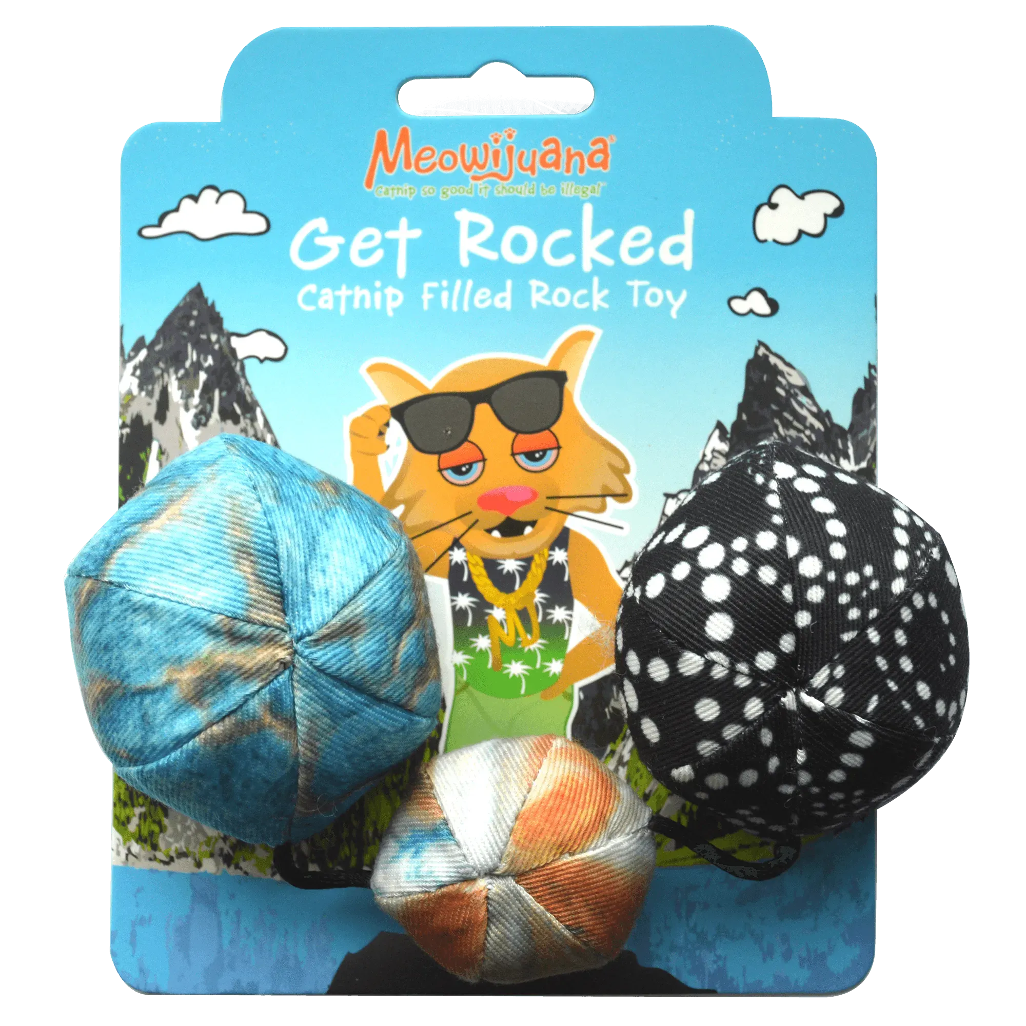 Get Rocked String of Stones Cat Toy