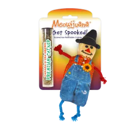 Get Spooked Scarecrow Refillable Cat Toy
