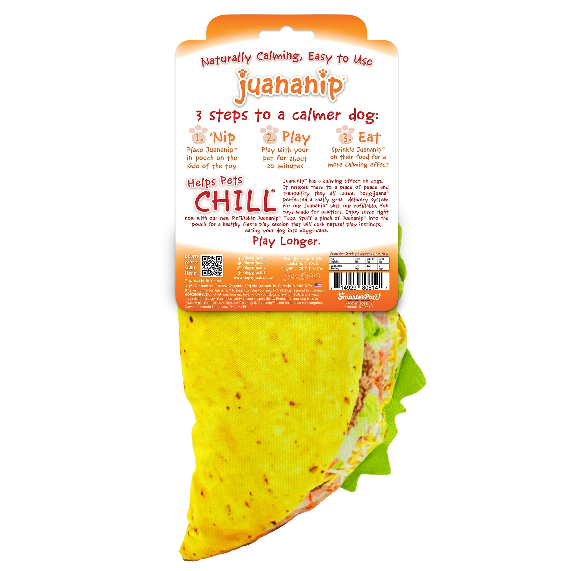 Get the Munchies Refillable Taco Toy