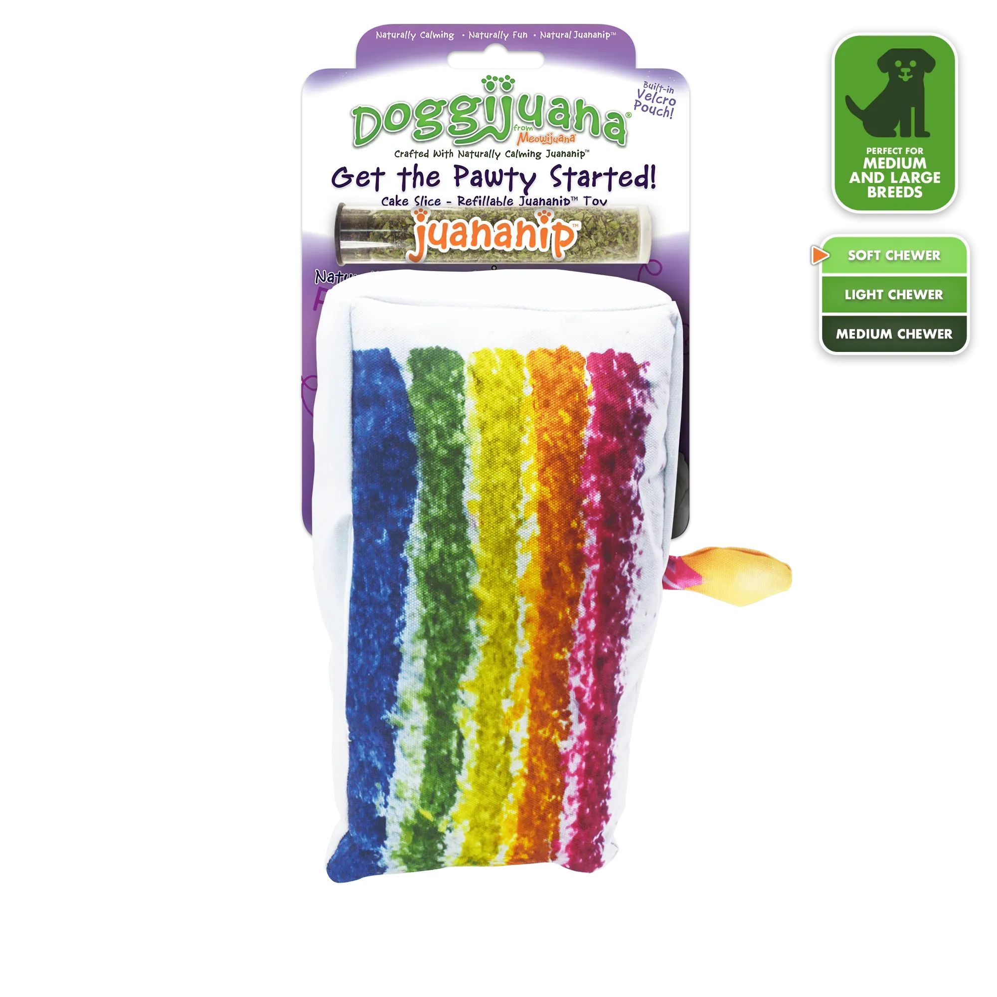Get the Pawty Started Refillable Cake Slice Toy