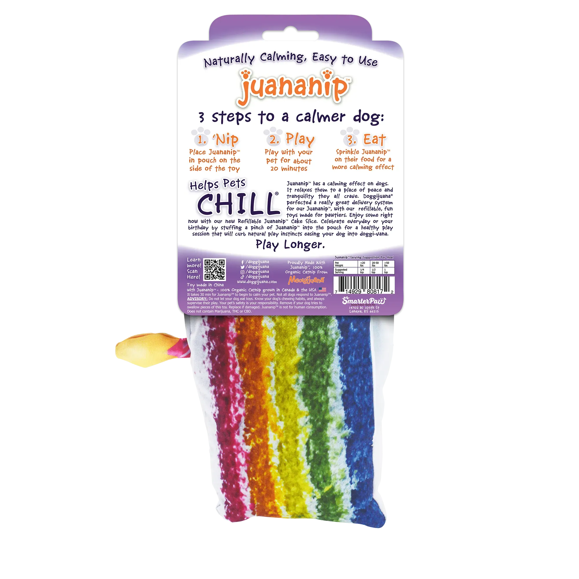 Get the Pawty Started Refillable Cake Slice Toy