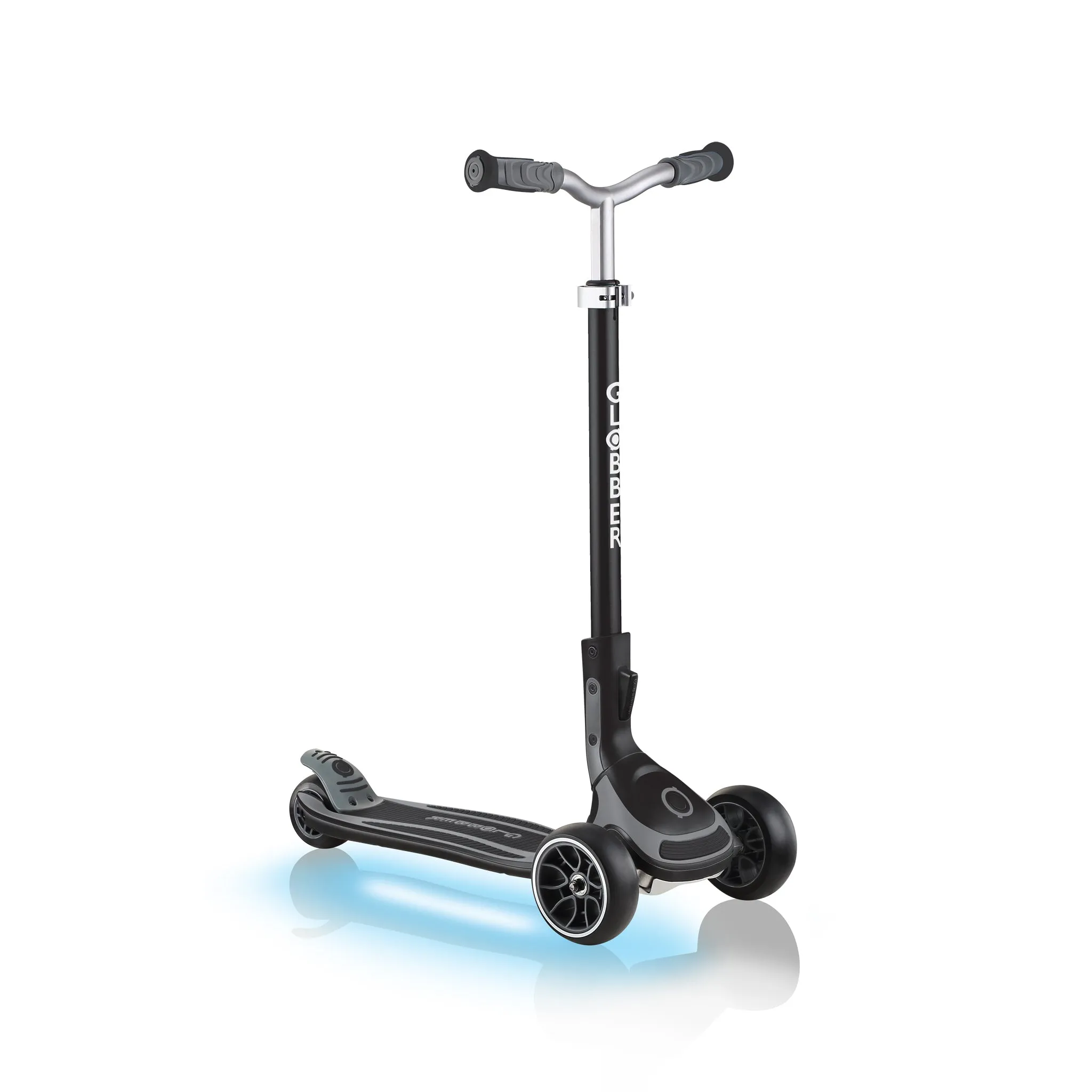 Globber Ultimum Lights - Black / Charcoal Grey (5y )