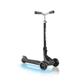 Globber Ultimum Lights - Black / Charcoal Grey (5y )