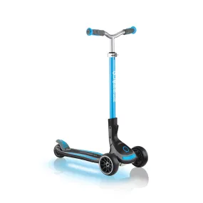 Globber Ultimum Lights Scooter - Sky Blue (5y )