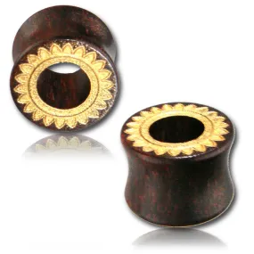 Gold Hollow Wood Ear Tunnels