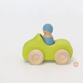 Grimm's Car - Small Green Convertible with Friend