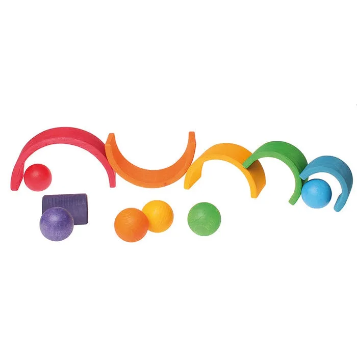 Grimm's Wooden Balls in Rainbow