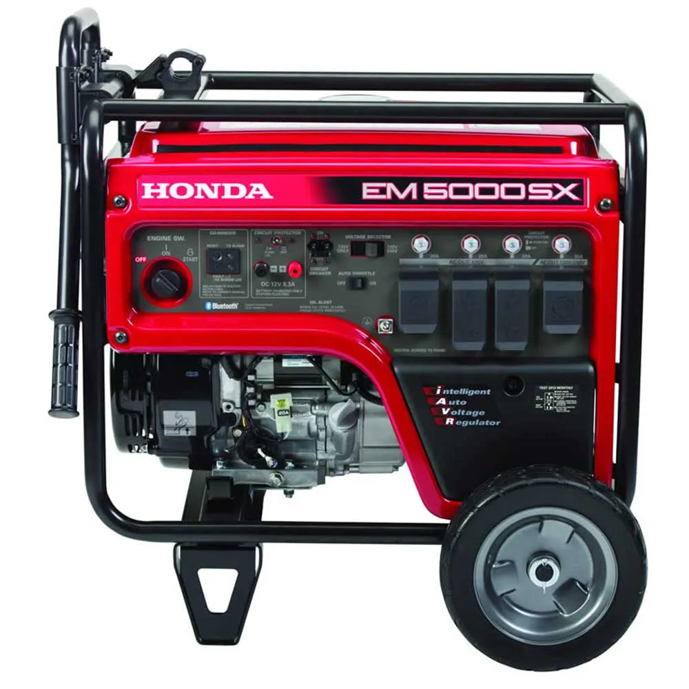 Honda EM5000S 5,000 Watt 120/240V Electric Start Portable Generator w/ CO-Minder