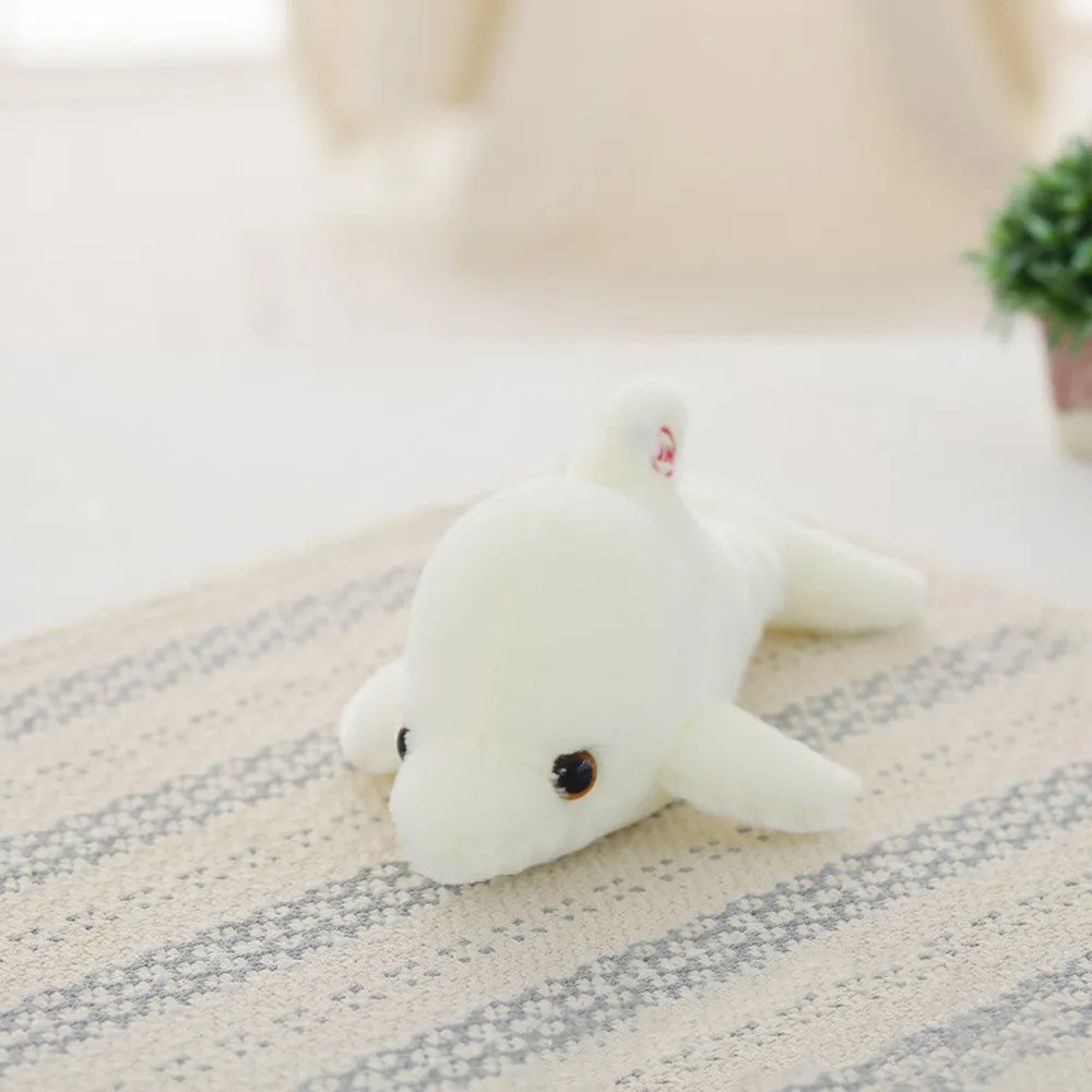 Hot Sell Cute Elephant Glow LED Pillow Light Plush Toy