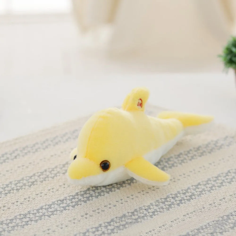 Hot Sell Cute Elephant Glow LED Pillow Light Plush Toy