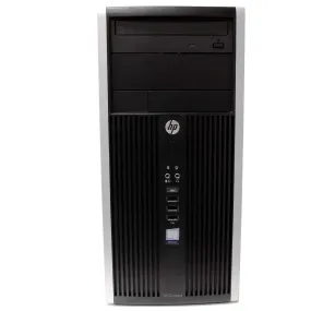 HP 6200 Intel Core i5 8GB RAM 500GB HDD Windows 10 Home WiFi Tower PC (Refurbished)