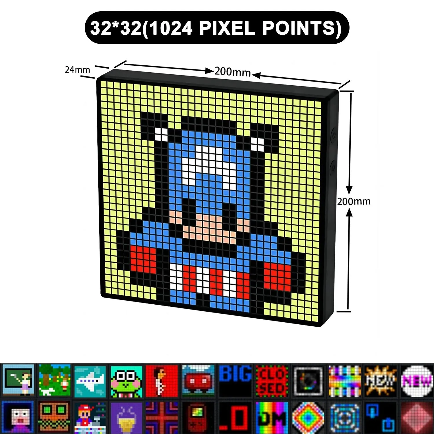 iDot Pixel World LED Light Pixel Display Board