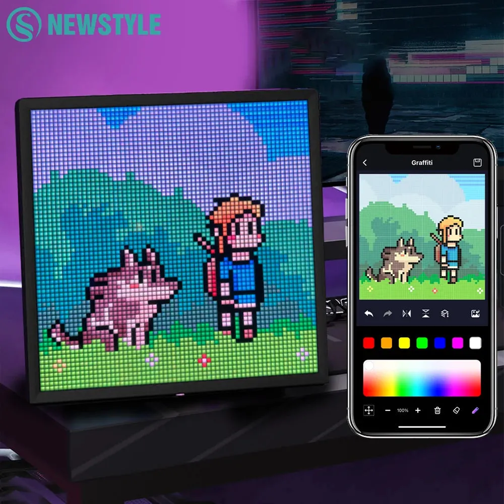iDot Pixel World LED Light Pixel Display Board