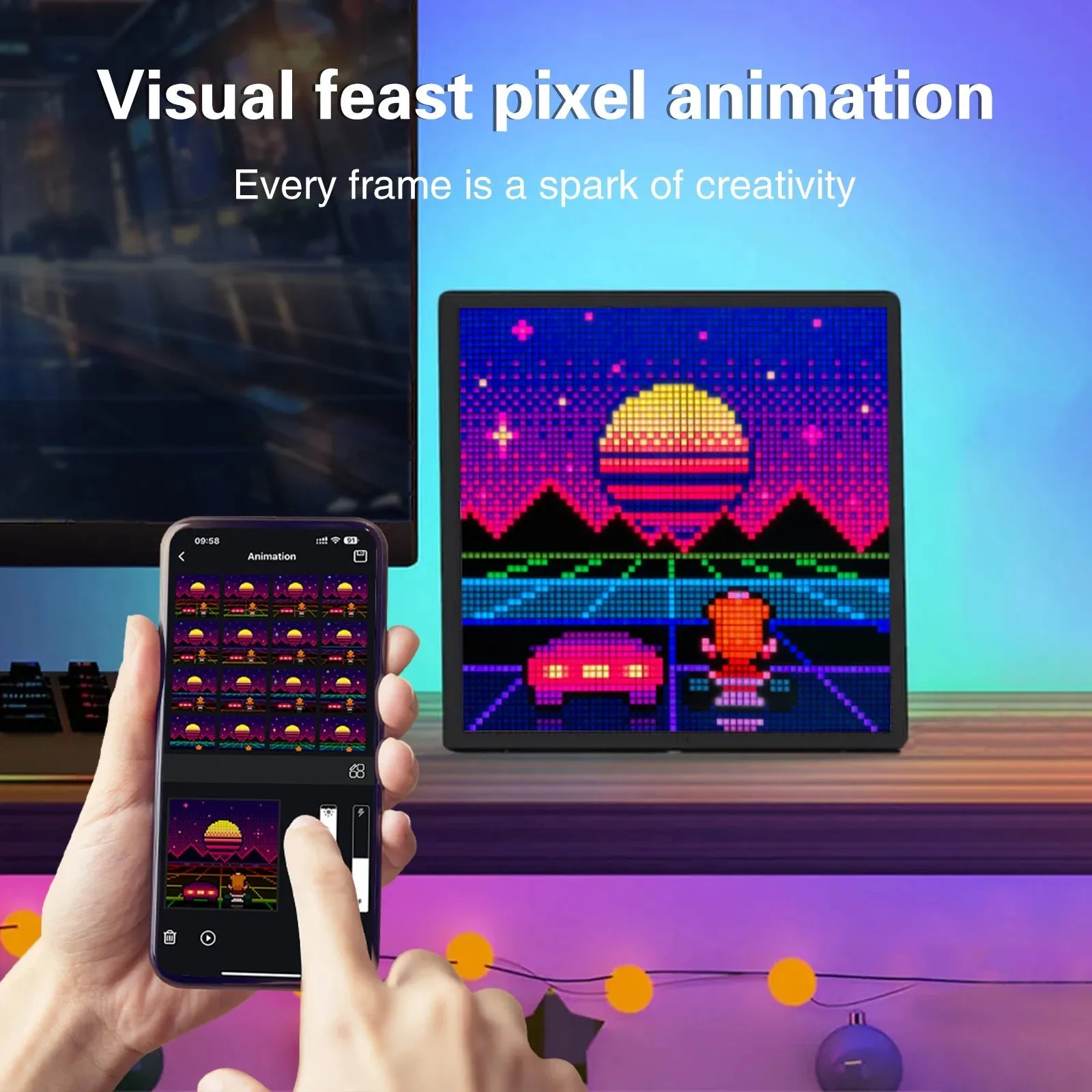 iDot Pixel World LED Light Pixel Display Board
