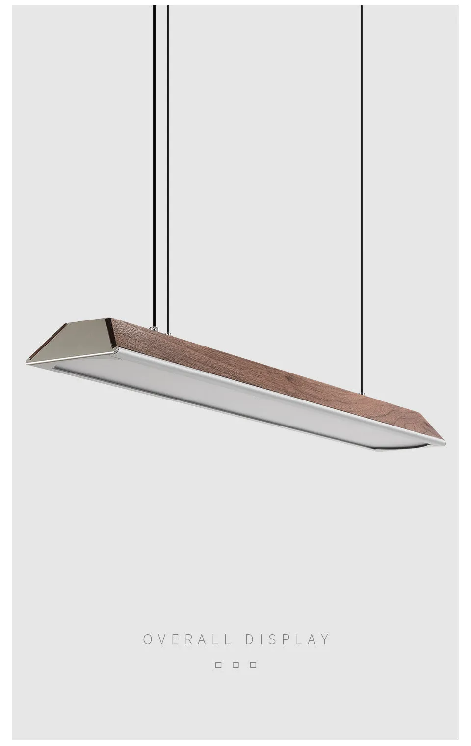 Industrial Alloy LED Beam Pendant Light