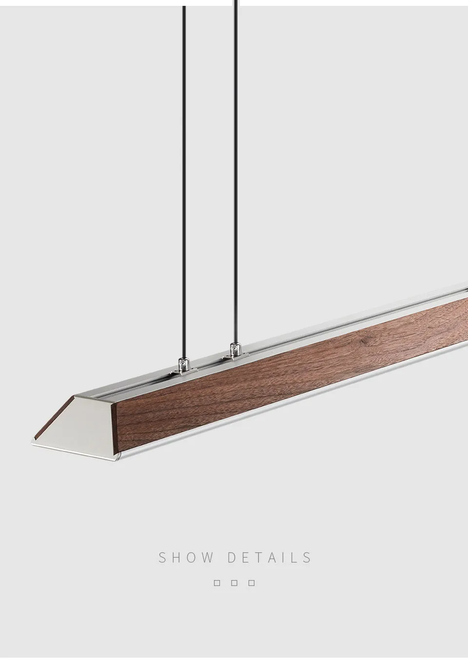 Industrial Alloy LED Beam Pendant Light