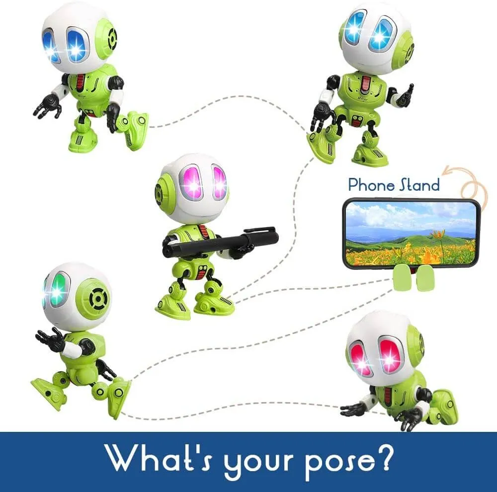 Interactive Voice Robot Intelligent Recording Alloy Gesture Touch Talking Robot Mini Electronic Doll