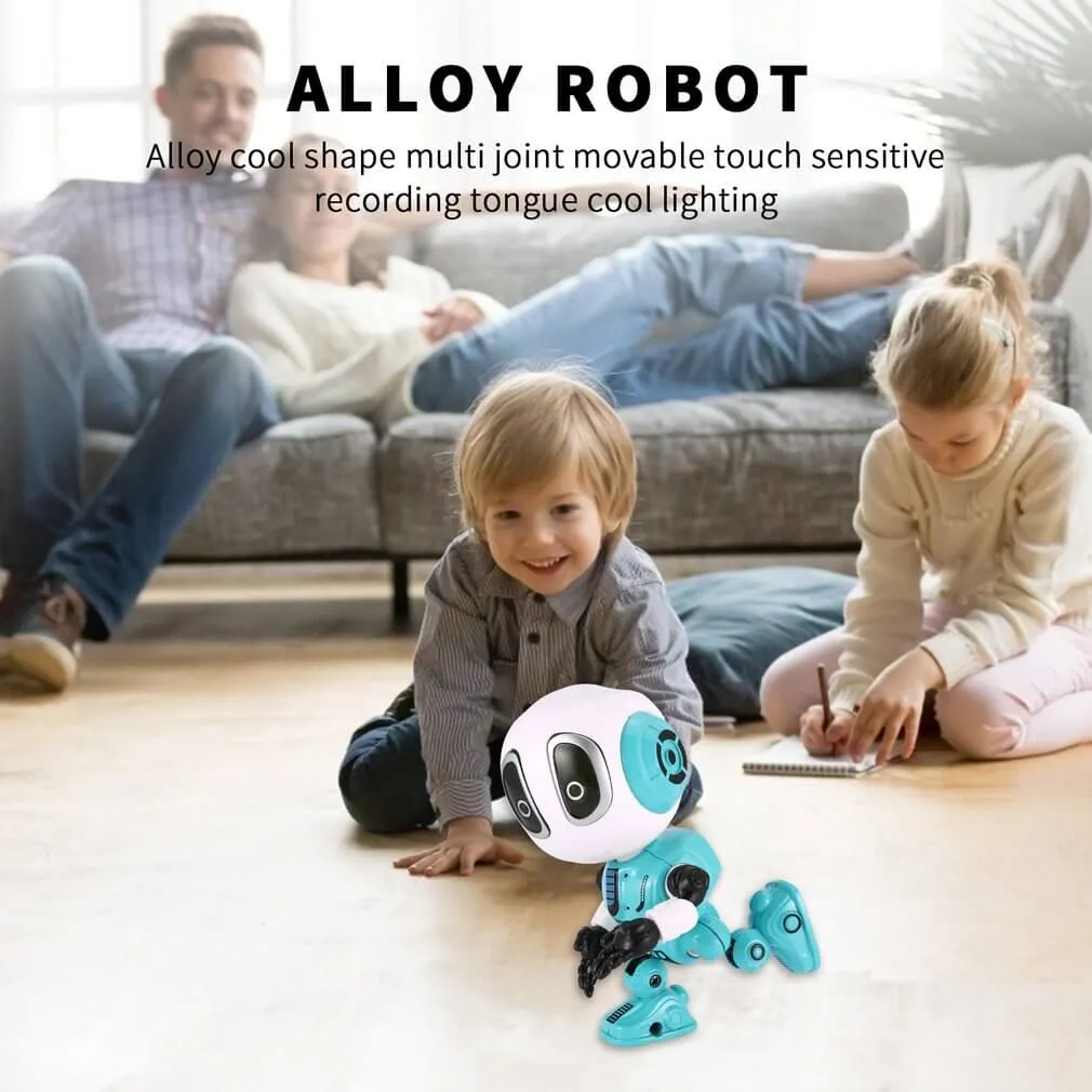 Interactive Voice Robot Intelligent Recording Alloy Gesture Touch Talking Robot Mini Electronic Doll