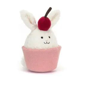 Jellycat Dainty Dessert Bunny Cupcake