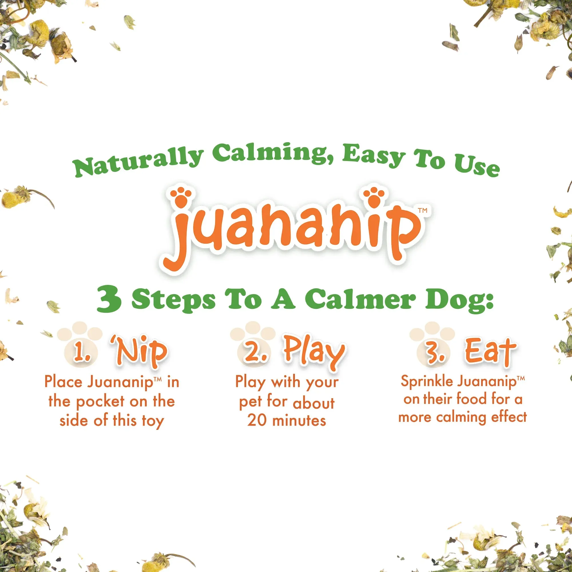 Juananip with Chamomile and Passion Flower Refill Bottle