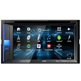JVC KW-V25BT Multimedia Receiver Featuring 6.2" WVGA Clear Resistive Touch Monitor/Bluetooth / 13-Band EQ