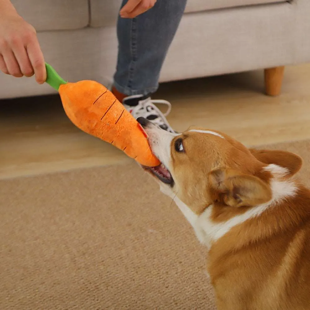 Kawaii Carrot Dog Toy