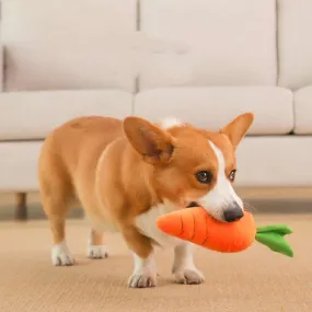Kawaii Carrot Dog Toy