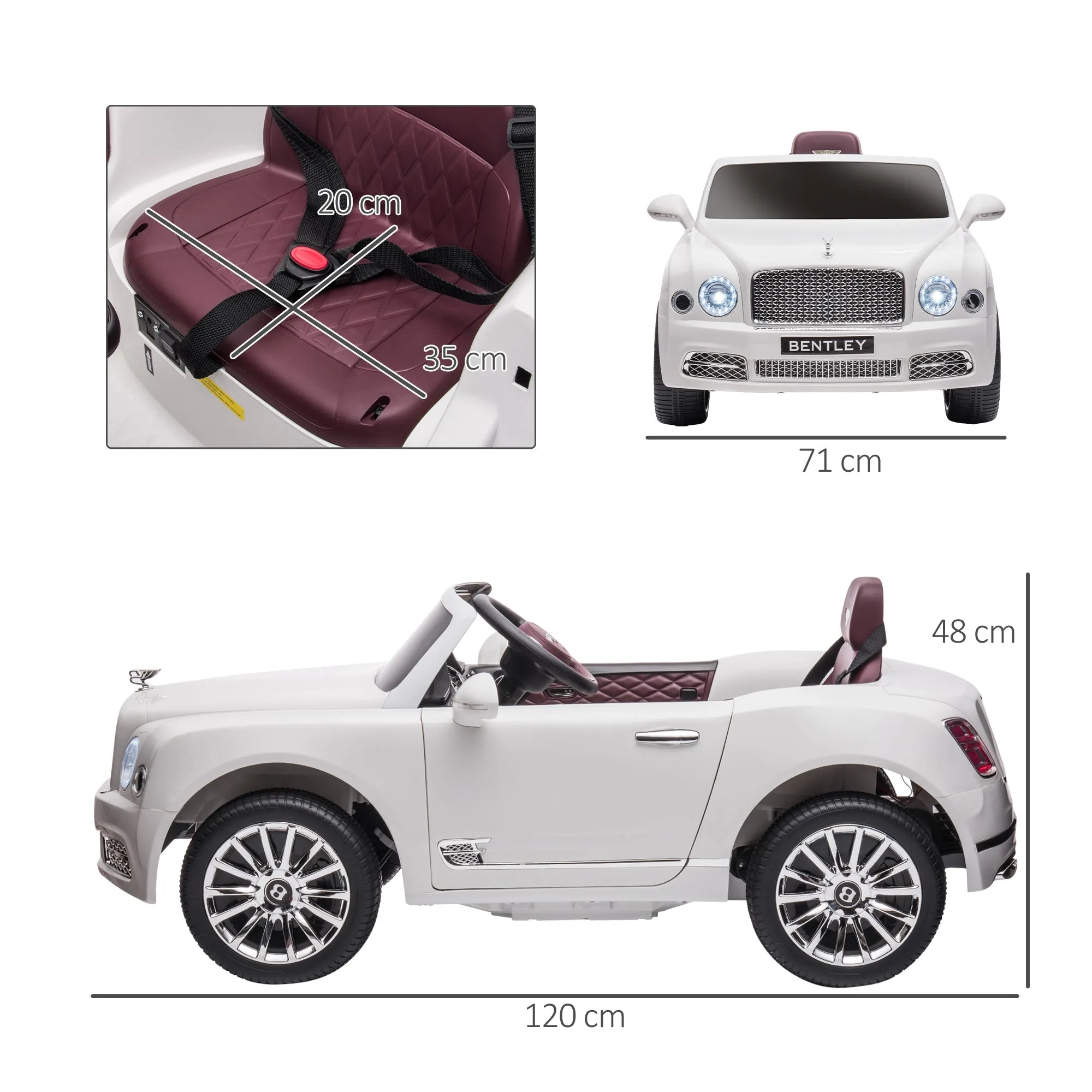 Kids Electric Ride On Car with Parent Remote